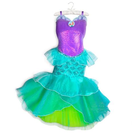 Child Costumes Girls Princess Dresses Ariel Cosplay Costume Little Mermaid Dress Up Fancy Kids ...