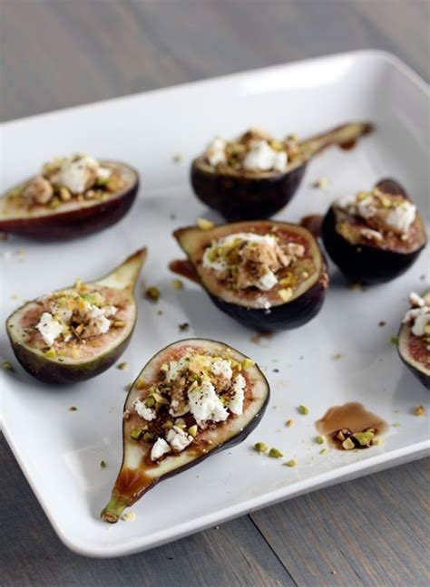 fig and goat cheese appetizer | Yummy Yummy in my Tummy! | Pinterest