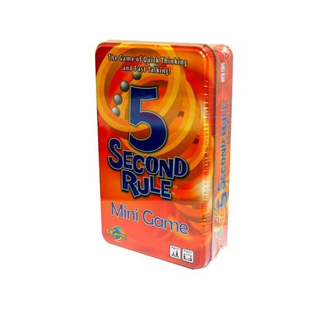 5 Second Rule Mini Game | Little Knick Knacks