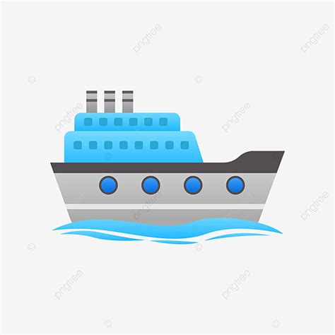 Boat Cruise Ship Vector Design Images, Cruise Ship Vector Illustration ...