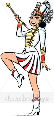 Majorette clipart - Clipground