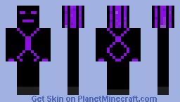 Purple Ninja Minecraft Skin