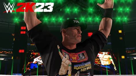 WWE 2K23 - John Cena (Entrance, Signature, Finisher) - YouTube