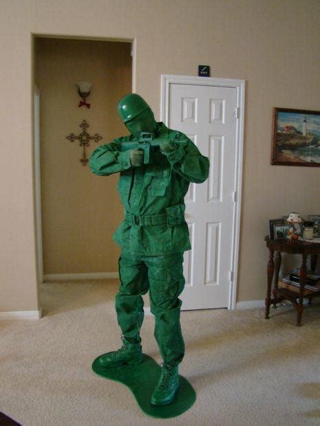 Toy Army Man DIY Halloween Costume | DIYIdeaCenter.com