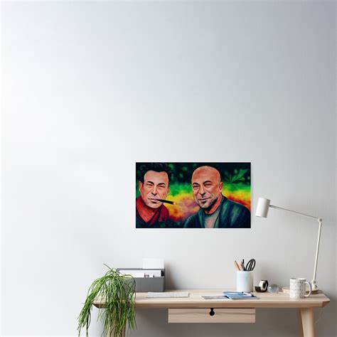 "Elon Musk and Joe Rogan Smoking weed" Poster for Sale by Davidp2 ...