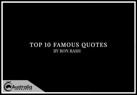 Ron Rash’s Top 10 Popular and Famous Quotes