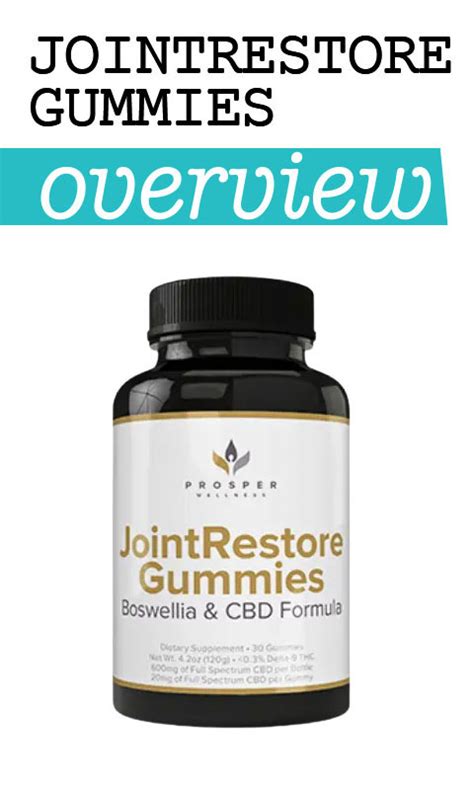 JointRestore Gummies Review - Is It Worth The Money?