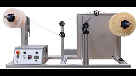 Fine Wire and Filament Respooler with Powered Payoff - YouTube