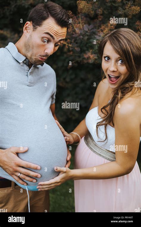 Cheerful pregnancy hi-res stock photography and images - Alamy