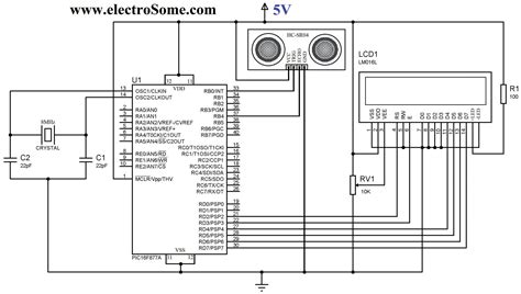 Hc Sr04 Circuit Diagram - Wiring Diagram and Schematics