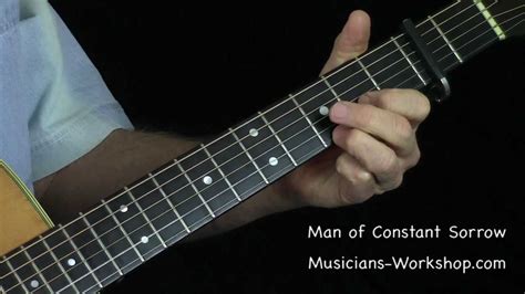 Man of Constant Sorrow Guitar Solo with Dyno-Tab - YouTube