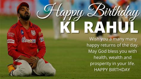 Happy Birthday KL Rahul: Image (Photos) Wishes, Messages, Quotes and ...