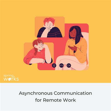 Asynchronous Communication for Remote Work: Does it Really Matter? - Springworks Blog