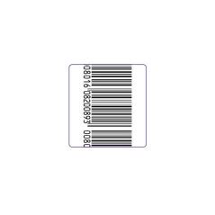 2410 XP - Micro RF Anti-theft Labels 23.7 x 25.4 mm - Fake barcode - RFID.it