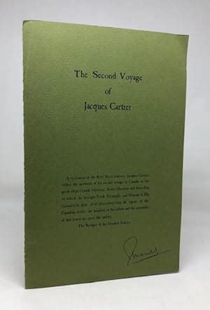 The Second Voyage of Jacques Cartier - AbeBooks