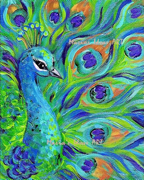 Peacock Print Peacock Wall Art Peacock Feather Art Feather - Etsy ...