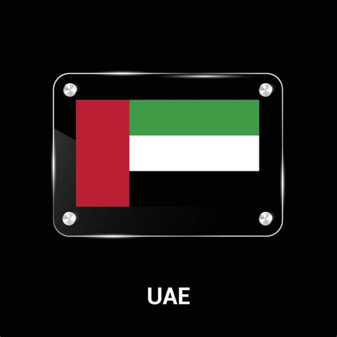 UAE flag design vector 13268379 Vector Art at Vecteezy