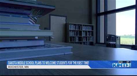 Dakota Middle School plans to welcome students for the first time - YouTube