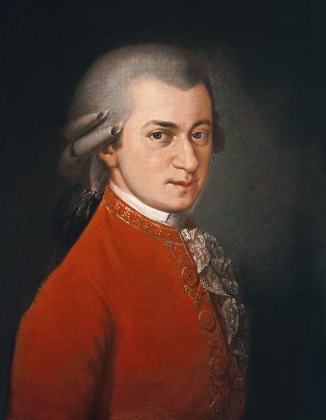 Portrait of Wolfgang Amadeus Mozart (175 - Barbara Krafft come stampa d'arte o dipinto.