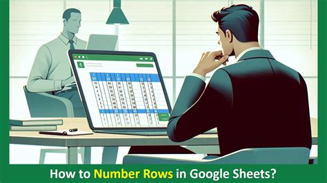 How to Number Rows in Google Sheets? - Spreadsheets Expert