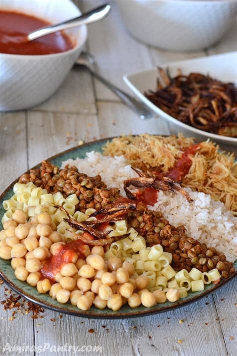 Koshari; The National Dish of Egypt | Amira's Pantry