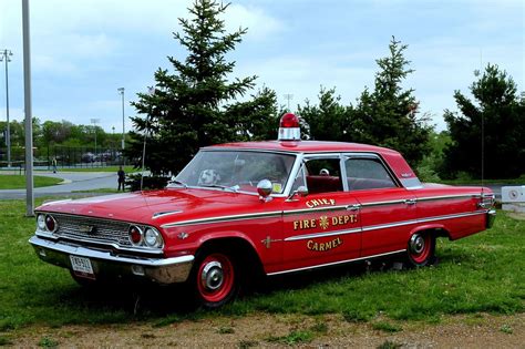 1963 Ford Galaxie 500 fire chief car | Fire trucks, Fire chief, Rescue ...