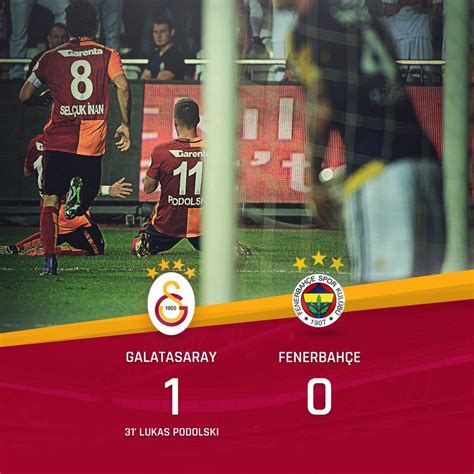 Maç Sonucu Galatasaray Fenerbahçe / Ultraslan On Twitter Mac Sonucu ...