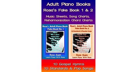 Piano Song Books - Fake Book 1 & 2 - Music Sheet, Song Charts, Reharmonization Chord Charts - 10 ...