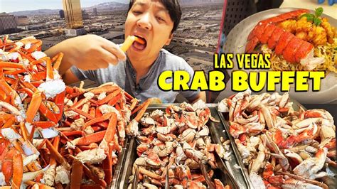 All You Can Eat “CRAB FEAST” BUFFET & LOBSTER NOODLES in Las Vegas ...