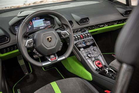 Lamborghini Huracan Spyder (2020) Interior, Dashboard & Infotainment | Parkers