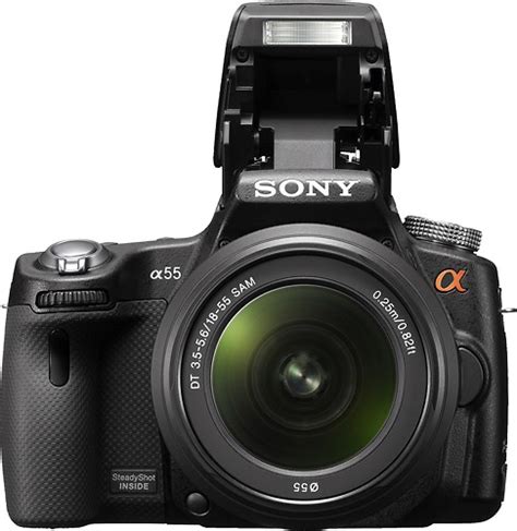 Best Buy: Sony Alpha A55 16.2-Megapixel DSLR Camera with 18-55mm Lens ...