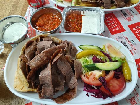 A dazzling lamb doner kebab : r/UK_Food