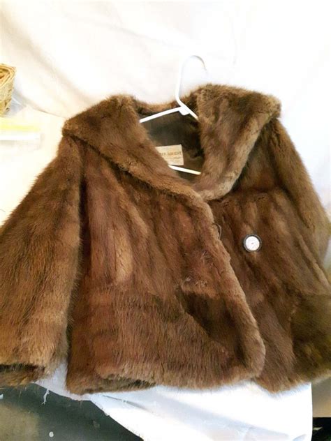 Short Mink Coat (Size Medium)