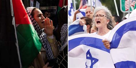 As pro-Israeli and pro-Palestinian protests sweep U.S., police worry ...