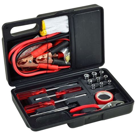 Car Roadside Emergency Tool Kit | Emergency kit, Roadside emergency kit ...