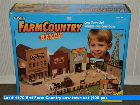 Ertl Farm Country cow town set (100 pc)