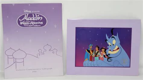 DISNEY'S ALADDIN AND the King of Thieves 1996 Exclusive Commemorative ...