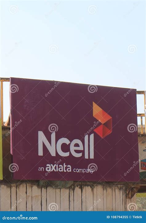 Ncell Mobile Phone Internet Provider Nepal Editorial Image - Image of global, business: 108794355