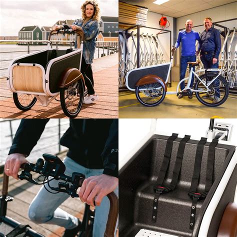 This new Dutch electric cargo bike soon to carry kids and dogs in the US