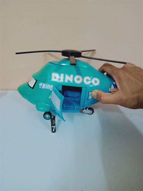 Disney Pixar Cars Dinoco Helicopter 14", Hobbies & Toys, Toys & Games on Carousell