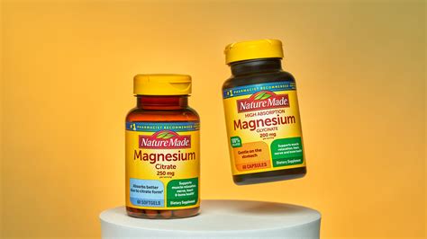 Magnesium Citrate vs Glycinate: Which is Better? | Nature Made®