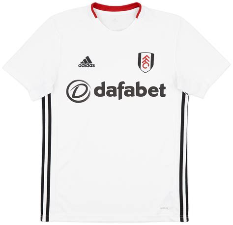 Fulham Away football shirt 2019 - 2020. Sponsored by dafabet