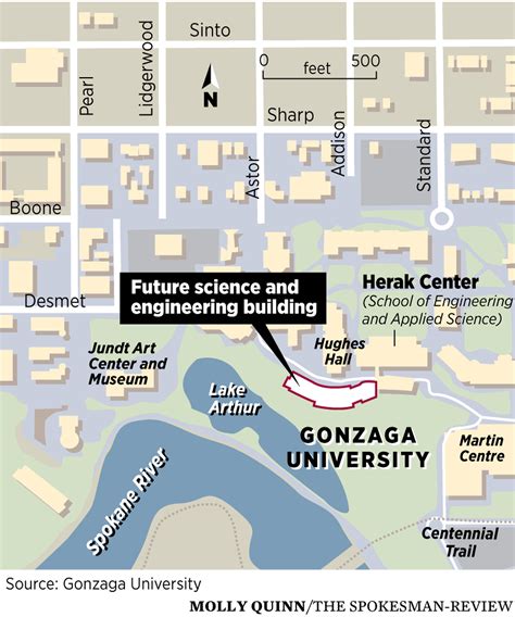 Gonzaga University Campus Map