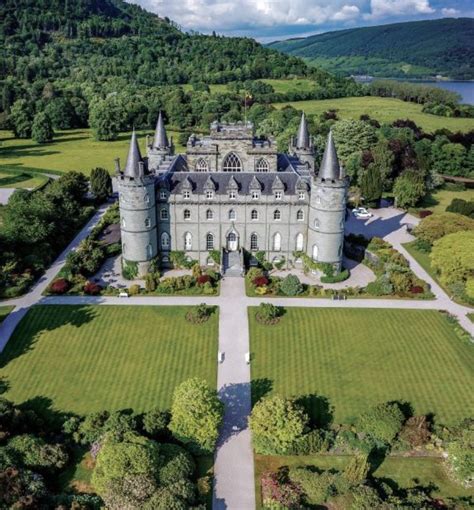 Discover the History and Beauty of Inveraray Castle in Scotland