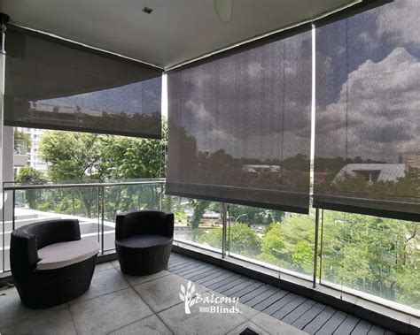 Outdoor Roller Blinds Singapore - BALCONYBLINDS