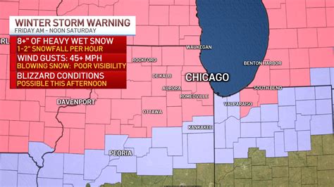 Snowfall totals Illinois: Foot of snow or more possible in Chicago area – NBC Chicago