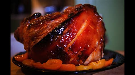 Apricot Glazed English Gammon Recipe - Christmas Ham - YouTube