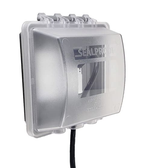 Buy Sealproof 2-Gang Weatherproof in Use Outlet Cover | Two Gang Outdoor Plug and Receptacle ...