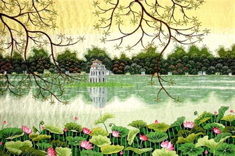 Vietnamese Silk Paintings | Origin - Material - Technique