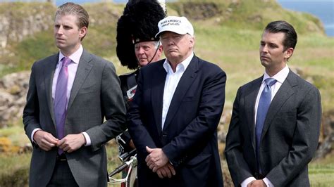 Eric Trump, Donald Trump Jr. on Pressure of Running Their Company ...